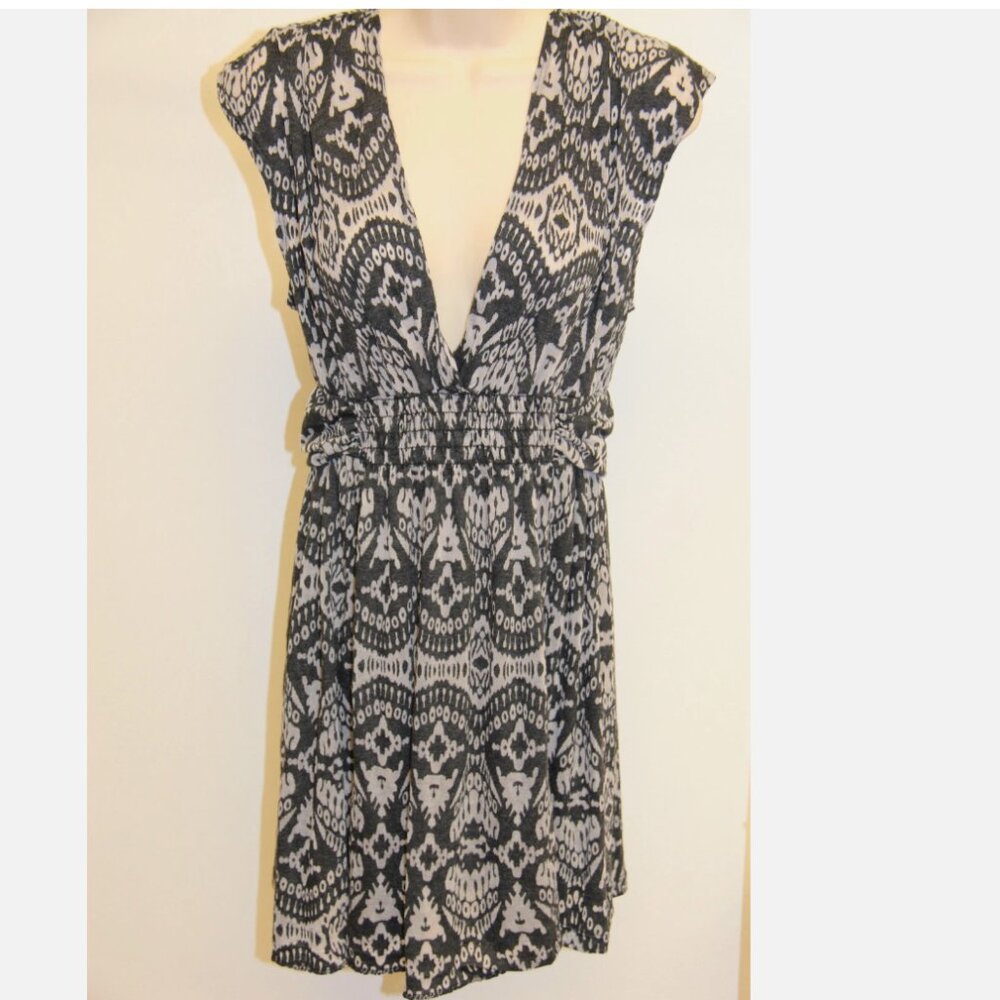 NWT J. Valdi Swimsuit Cover Up Dress Size M Gray